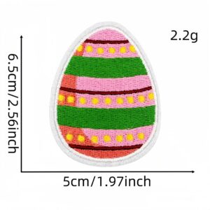 Easter egg cloth stickers 20#