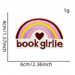 Trendy pattern slogan cloth sticker 11#