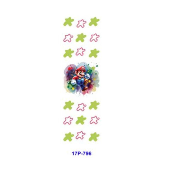 oly-72140dfe438a4983cb794fda65101b7d Wholesale 2/8/16pcs UV DTF Stickers Twin Cute Retro Gaming Mascot Prints Pen and Bookmark Stickers OLY Exclusive