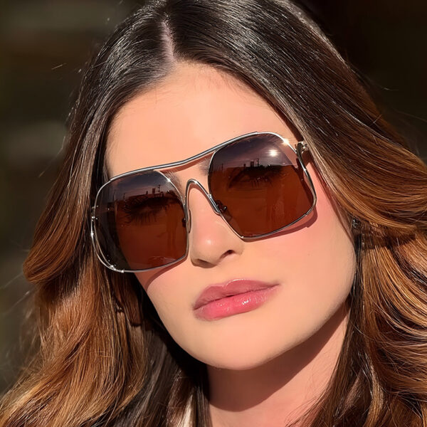 oly-72242ec130fb206bfab1c41f373dea4a Wholesale Stylish Large Metal Frame Sunglasses UV400 Protection for Men Women