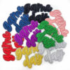 Wholesale Game Day 3D Embroidered Patch Iron-On Blue Polyester Fashion Accessory