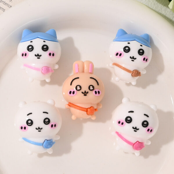 oly-7248ea1c54bbf421ffecc35d28aa273e Wholesale Silicone Cute Cartoon Beads for DIY Phone Chain Keychain Bag Charm Mixed Colors Resale OLY Exclusive