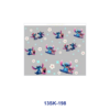 Wholesale 8pcs Cute Love Mini Cup Keychain Sticker