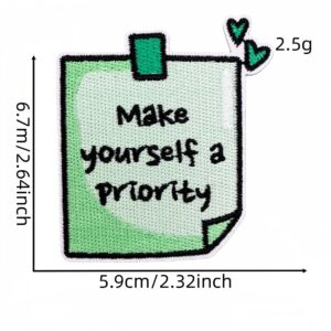English cloth sticker 4#