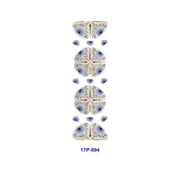 Wholesale 2/8/16pcs UV DTF Stickers Summer Seashell Floral Natural Patterns Pen and Bookmark Stickers