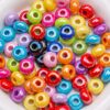 oly-728c2829b93145d244a0ea46a8b2c9f0 Wholesale Stylish Electroplated Acrylic Loose Beads Solid Color for DIY Phone Chain Gift Resale