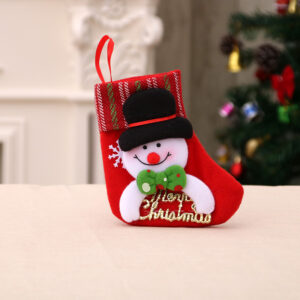 Letter brand socks snowman style [16*13cm16g]