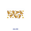 oly-72995a43e74081c1832d4afb9516fe5f Wholesale 5pcs Watercolor Colorful Butterfly Sunflower Rose Floral Mixed Decor Prints 16oz Cup UV DTF Wraps