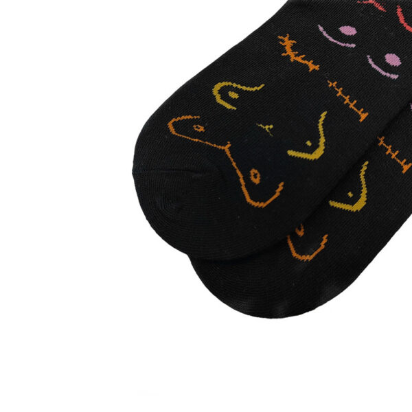 oly-72c5605fa77bc916b27cb1abda207454 Wholesale Black Chest Print Casual Socks Fashion Accessory for Party Gift Boutique Resale
