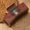 Wholesale Western Style Paisley Turquoise Hair Claw Clip Fashion Accessory Gift
