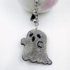 Wholesale Korean Velvet Rhinestone Ghost Keychain Trendy Bag Charm