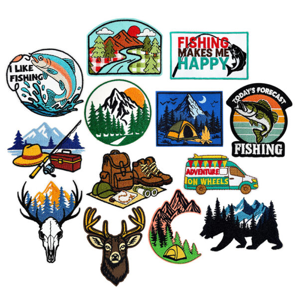 oly-72efda056761214a95361d99381e9c9f Wholesale Bear Embroidery Patches Iron-On Polyester Fashion Accessory for Clothing DIY