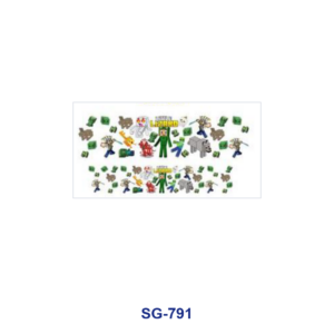 SG-791 / 8pcs / 16*7cm
