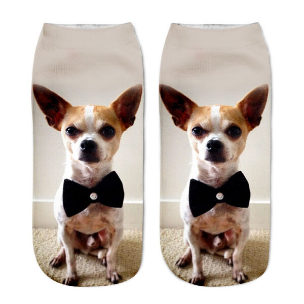 oly-732cb08569047881e534383c09827aec Wholesale Chic Cartoon Animal Print Socks 3D Cat Dog Socks for Kids Everyday Wear and Gift
