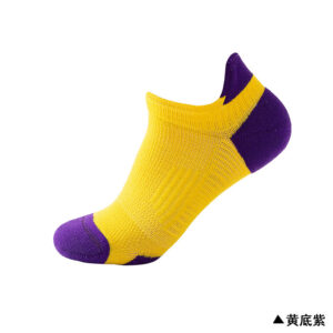Purple on yellow / One size fits all 38-44