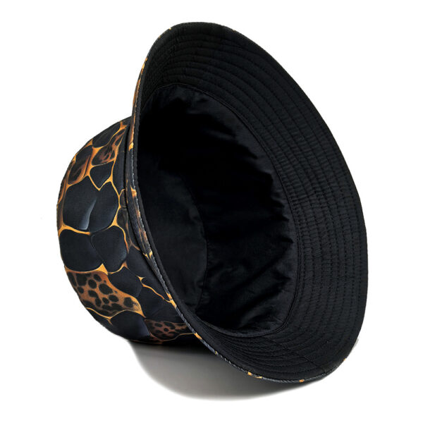 Wholesale Chic Snake Print Fisherman Hat Double Sided Sun Protection Unisex Summer Hat for Resale