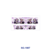Wholesale 8pcs Cute Sheep, Flower, Text and Animation Figure Pattern 3oz Cup Stickers Wrap OLY Exclusive