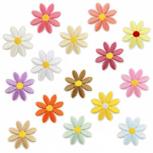 Medium-sized flower patchwork set (15 pieces)