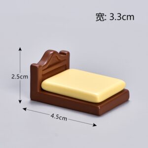 Brown bed no. 23 / Simulation furniture series
