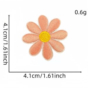 Orange medium cloth patch 7 #