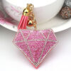 oly-73adc9ddbfbea191183f58756f6d22ee Wholesale Rhinestone Tassel Keychain Fashion Decorative Accessory Gift for Women Boutique