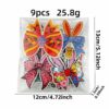 Wholesale Cartoon Bow Embroidered Patch Polyester Fabric Clothing Decoration