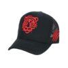 Wholesale Tiger Embroidery Mesh Trucker Hat Adjustable Baseball Cap Trendy Fashion Accessory