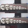 Wholesale Plastic Skull Halloween Decorative Accent for Party Home Decor