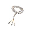 Wholesale Geometric Transparent Glass Prayer Beads Bracelet, Jewelry Accessory for Wedding