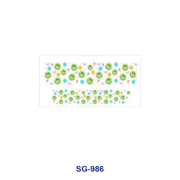 oly-74710299c2467bd47af0d29b8571a0c0 Wholesale 8pcs Checkered Leopard Rainbow Smiley Ice Cream Floral 3oz Cup Stickers Wrap