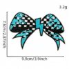 oly-7475d014679fab814d8dc780d2337b39 Wholesale Western Cowboy Patch Set - Cartoon Cow Skull & Checkerboard Embroidery - 15 Pieces DIY Craft Supply for Resale