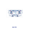 Wholesale 8pcs Aesthetic Blue Cartoon Character 3oz Tumbler Stickers Wrap OLY Exclusive