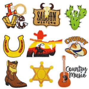 oly-7486880b8416f89a3afd79f5e686fe85 Wholesale Western Cowboy Embroidery Patch Decorative Bag Accessory