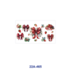 oly-749314246932ec0618addd9ef2e2fe37 Wholesale 5pcs Vintage Floral Ribbon Bow Strawberry Butterfly Mixed Decor Prints 16oz Cup UV DTF Wraps
