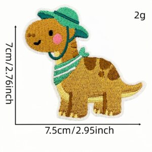 Dinosaur cloth stickers 12 #