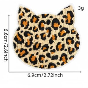 Cartoon leopard print cloth sticker 8 #