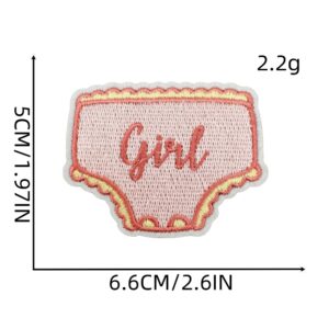 Girls cloth stickers 9#