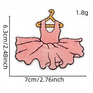 Pink ballet cloth sticker 4 #