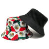 Wholesale Mexican Flag Bucket Hat with Letter Print Unisex Sun Protection Hat