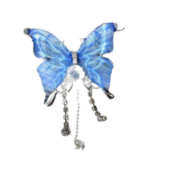 Wholesale Acrylic DIY Jewelry Accessory Pink Butterfly Tassel Beads for Pen Decoration
