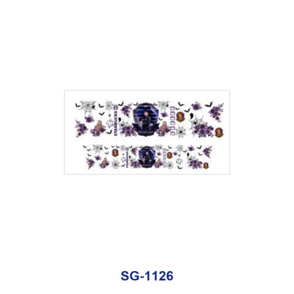 oly-74cb03ab55fa2bd6f979d972e3f5b714 Wholesale 8pcs Mixed Cute Cartoon Cat Stationery Ice Cream Dark Horror Character Teacher Pencil Print 3oz Cup Stickers Wrap OLY Exclusive