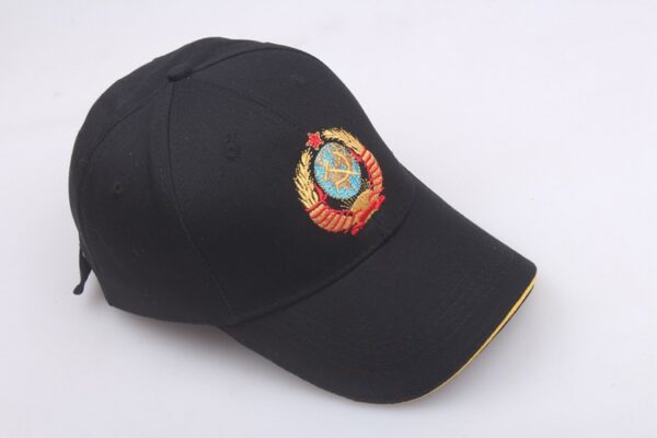oly-74fee5ac39636cb98a3b264d59d41c6f Wholesale USSR CCCP Flag Embroidered Tactical Baseball Cap Pure Cotton Adjustable Everyday