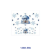 oly-7529bb18a99268e9c88ac97237f3ebca Wholesale 2/4/8pcs Fantasy Fairy Mushroom Cottage Print Mini Cup Keychain Sticker