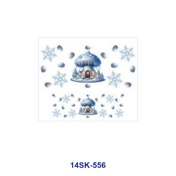 oly-7529bb18a99268e9c88ac97237f3ebca Wholesale 2/4/8pcs Fantasy Fairy Mushroom Cottage Print Mini Cup Keychain Sticker