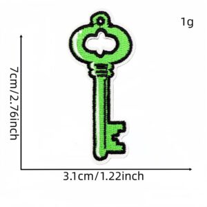 Green series cloth sticker 6#