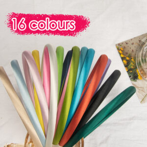 oly-75639e94f8f512c25b319d7fa44288a9 Wholesale Retro Candy Color Satin Headband Chic Hair Accessory for Everyday Styling