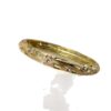 Wholesale Gold Plated Retro Enamel Floral Bangle Trendy Jewelry Accessory for Everyday or Boutique Resale