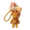 Wholesale Czech Diamond Violent Bear Bag Charm Keychain Fashion Accessory Gift