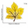 Wholesale Maple Leaf Embroidered Cloth Patch for Clothing Decoration Fashion Accessory Boutique Resale
