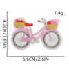 Wholesale Cartoon Animal Embroidered Heart Cloth Patches for Clothing Decoration Trendy Boutique Accessory